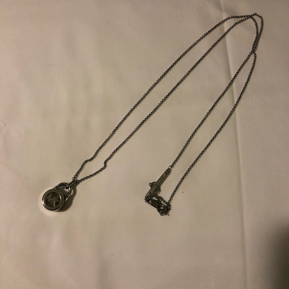 Silver Michael Kors necklace